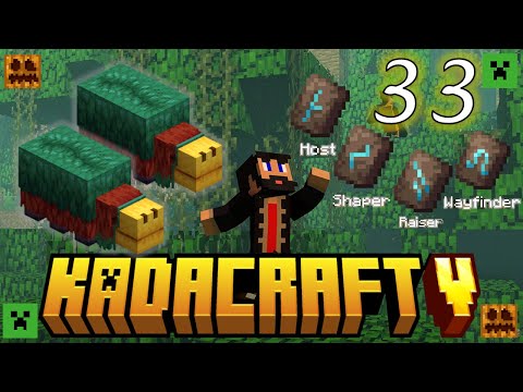 KadaCraft 5: Episode 33 - Armor Trim Collection, Sniffer Sanctuary Steam Punk Style - Minecraft SMP