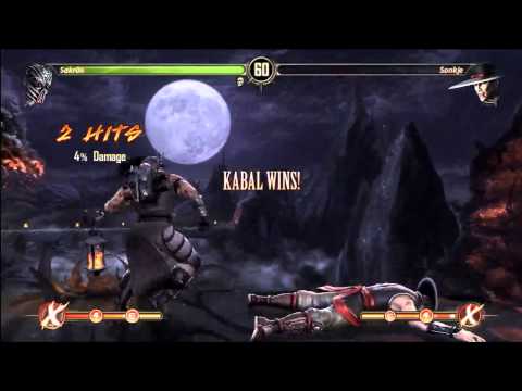 MK9 Online Sakr0n(Kabal) vs Sonkje(Kung-Lao) part 1