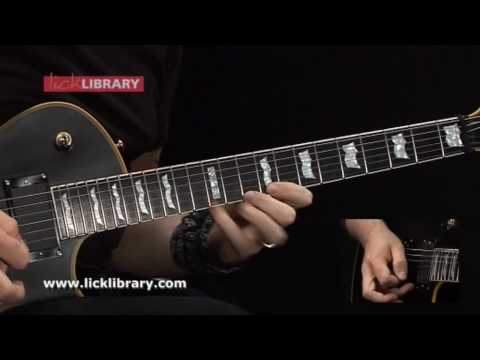 Pantera - Cemetery Gates Solo Performance - Dimebag Darrell Guitar Style - www.licklibrary.com