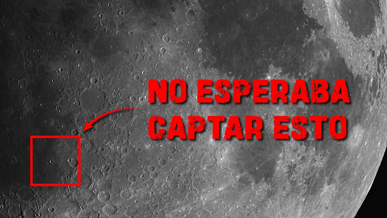 I photograph the Moon with my telescope and I capture something that I didn't expect to be able t...