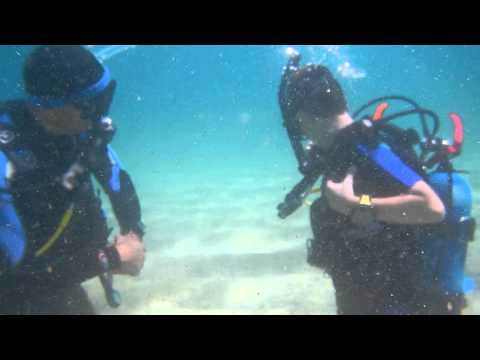 Junior Open Water Diver course (Remove and Replace SCUBA unit underwater)