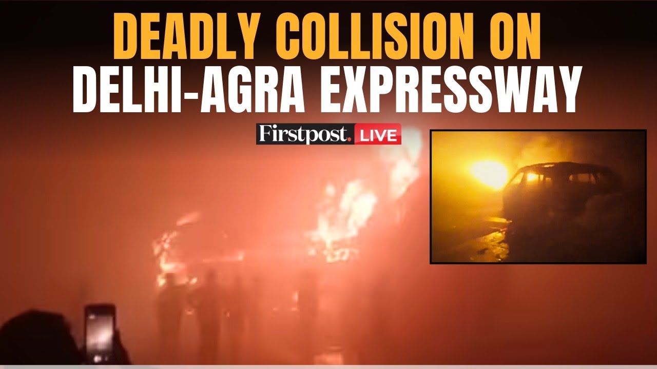 LIVE: At Least 4 Dead, 25 Injured After Massive Vehicle Collision on Delhi-Agra Expressway