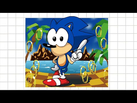 Sonic the Hedgehog in 10 minutes ANIMATED