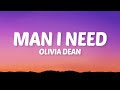 Olivia Dean - Man I Need (Lyrics)