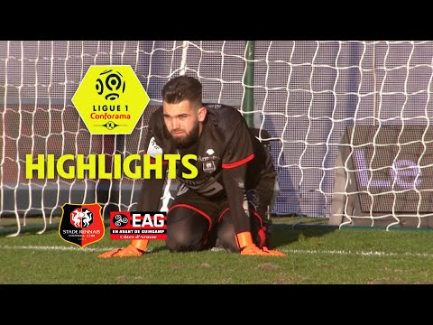 Stade Rennais FC - EA Guingamp (0-1) - Highlights - (SRFC - EAG) / 2017-18