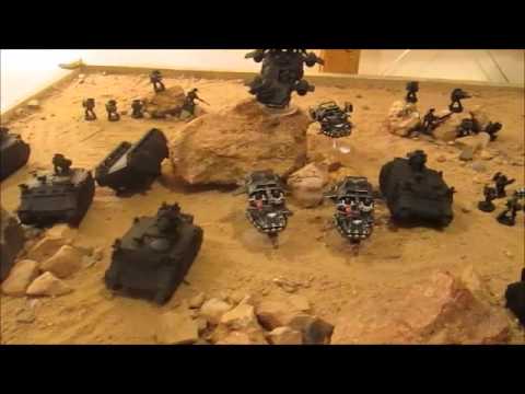 Dark Angels vs Craftworld Eldar Battle Report Part1
