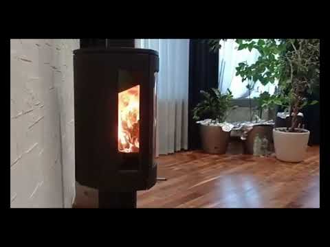 Первый розжиг каминной печи Jotul F 373 | Перший розпал печі Jotul F 373 | Відео горіння Jotul F 373