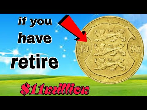 The 1 kroon coin of Estonia, minted in 1998, holds a unique place in the nation’s modern history.