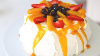 Easy Pavlova Recipe | How to Make Pavlova at Home