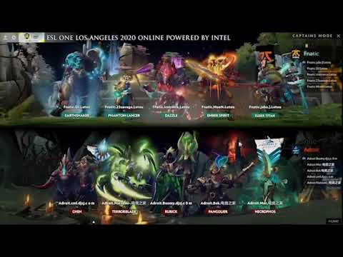 FNATIC vs ADROIT   SEA GRAND FINAL   ESL Los Angeles 2020 DOTA 2