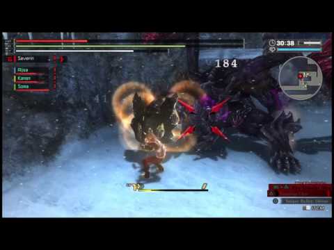 God Eater Resurrection Gameplay (Difficulty 13 - Great Black Mission)