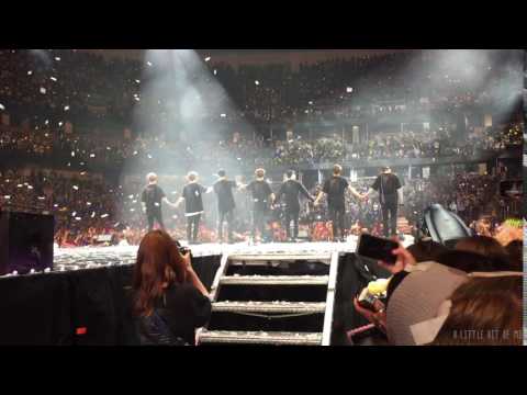 170402 BTS Spring Day (봄날) (Pt 2/2 - Bowing) (Wings Tour) (Anaheim Concert Day 2)