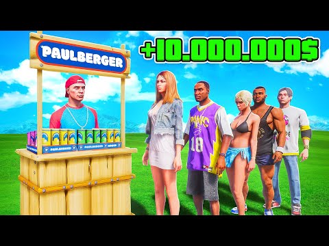 Ich ERÖFFNE einen 1$ PAULBERGER LIMO STAND in GTA 5!
