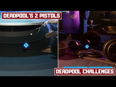 Find Deadpool’s 2 Pistols! Deadpools Pistols Locations in Fortnite! - Deadpool Challenges Week 7