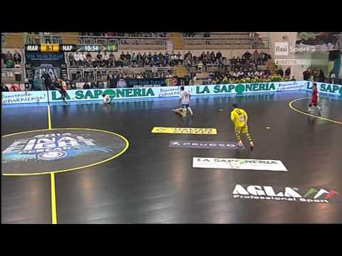 Calcio a 5 - Final Eight Coppa Italia 2014 - 3o Quarto di finale - Martina vs Napoli - 1o T.