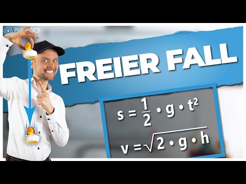Freier Fall berechnen | Formel umstellen