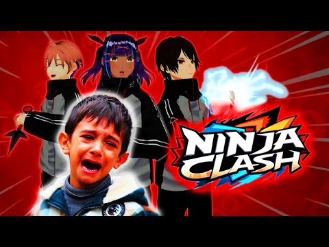 Kid rages In Ninja clash VR