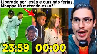 🤣TIROU FÉRIAS E TÁ SENDO ODIADO PELOS TORCEDOR DO REAL E FRANÇA: MBAPPÉ!
