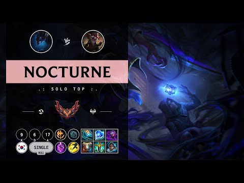 Nocturne Top vs Kled - KR Grandmaster Patch 14.10