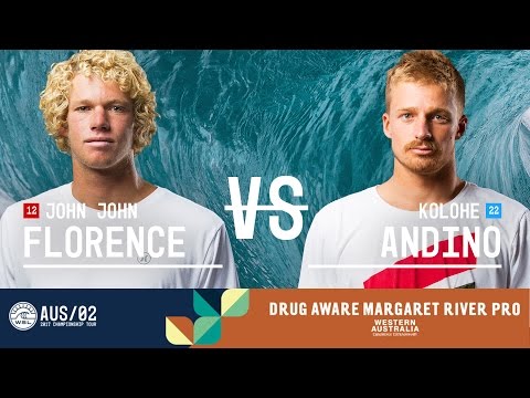John John Florence vs. Kolohe Andino - FINAL - Drug Aware Margaret River Pro 2017