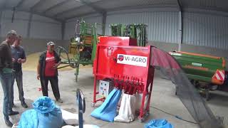 SEPARÁTOR  ZBOŽIA CZA/5 - Nerez - 5 frakcií - 3-5t/h