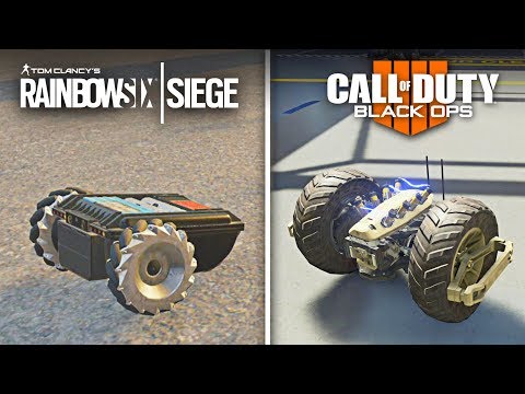Rainbow Six Siege vs Call of Duty: Black Ops 4 Gadgets Comparison (Operators vs Specialists)