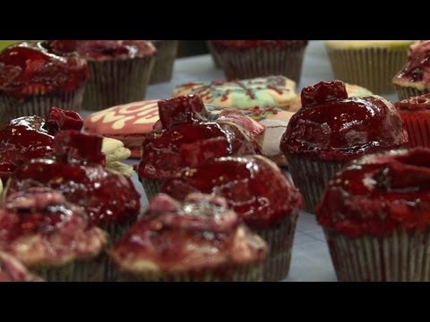 Eat your heart out: cakes that repulse and educate