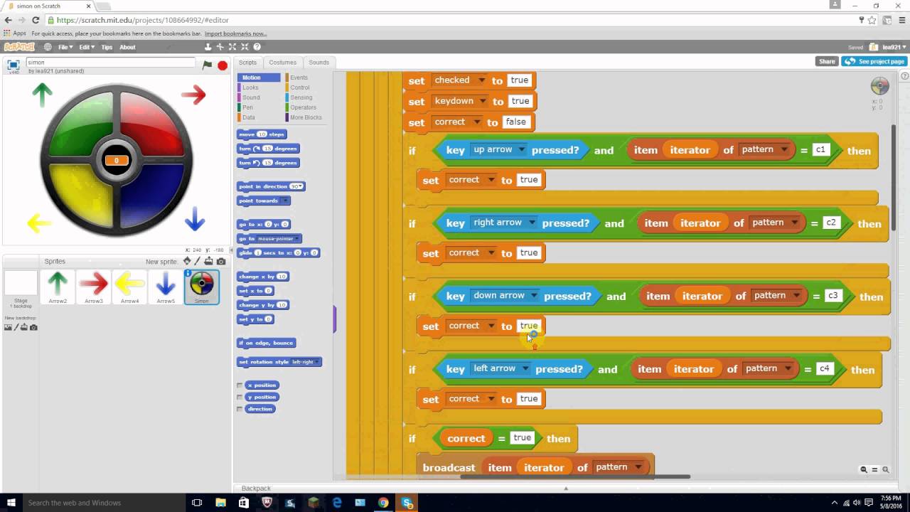 Scratch Program StMM STEM
