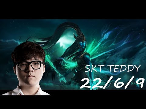 SKT Teddy Stream, Teddy Kalista KDA 22/6/9.