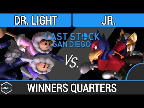 LSSD 115 - Dr. Light (ICs/Sheik) vs. B2S | Jr. (Fox/Falco) - SSBM Winners Quarters - Smash Melee