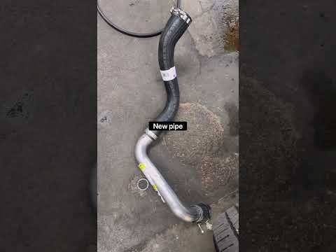 2023 Chevy Silverado 3500 intercooler pipe replacement
