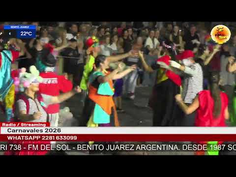 Carnavales 2026 - Domingo 15 de febrero.