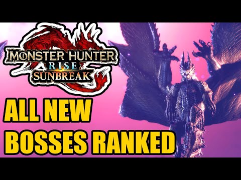 Monster Hunter Rise Sunbreak – All New Monsters RANKED FROM EASIEST TO HARDEST