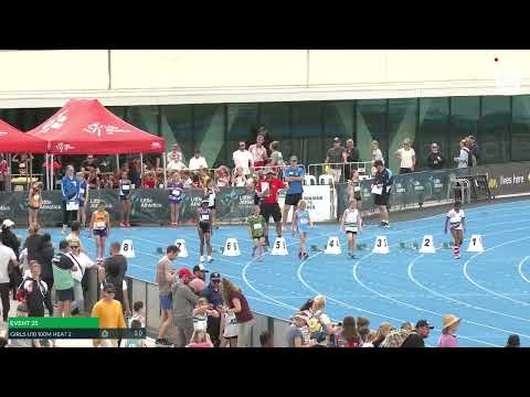 U10 Girls 100m Heat 2: 2022-23 State Combined Events Championships - Saturday