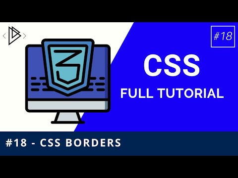 18 CSS Borders CSS Full Tutorial