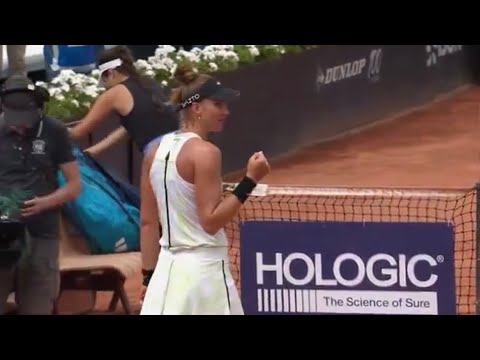 Beatriz Haddad Maia wins 🎉🎊🎈🇧🇷 ❤️beats Camila Osorio 🇨🇴❤️  WTA Rome Tennis Coverage