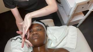 I got a much needed facial massage...HAND & STONE MASSAGE AND FACIAL SPA.