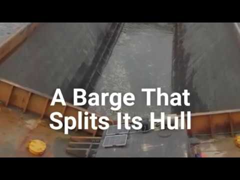 Ship That Split in Half : Split Hopper Barge