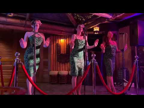 The Satin Dollz (London) Tiki Show -Trader Vics - Summer Entertainment