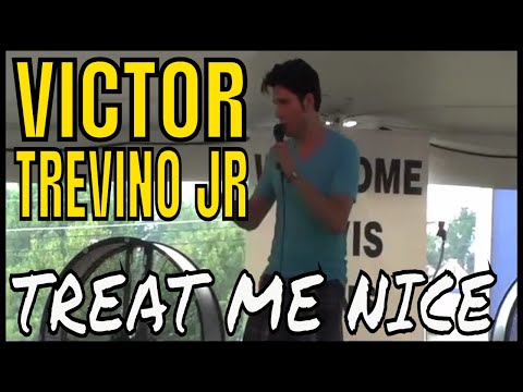 Elvis Tribute Artist Victor Trevino Jr Treat Me Nice (video)