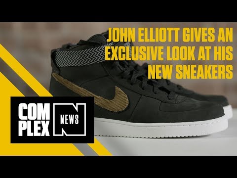 John Elliott Gives an Exclusive Look at His Nike Sneakers