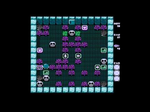 Adventures of Lolo 3   Level 9 Room 2