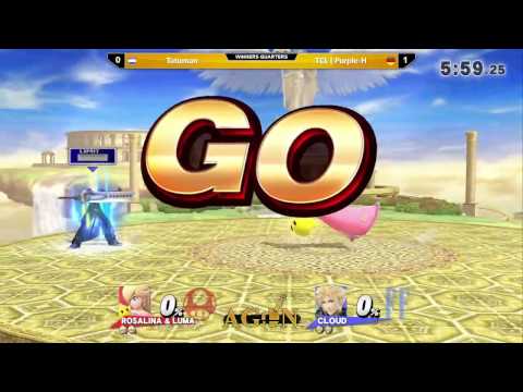 AgonTOYS - Tatuman (Rosalina) Vs. TCL | Purple-H (Cloud) - Winners Quarters - Smash 4