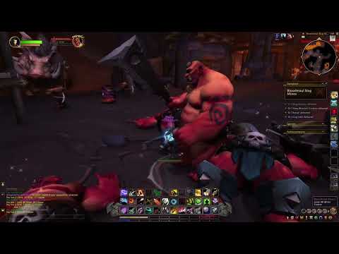 WoW Bloodmaul slag mines (solo) Draenor