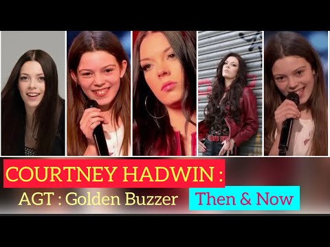 America's Got Talent COURTNEY HADWIN 2018 VIRAL GIRL (REACTION VIDEO)