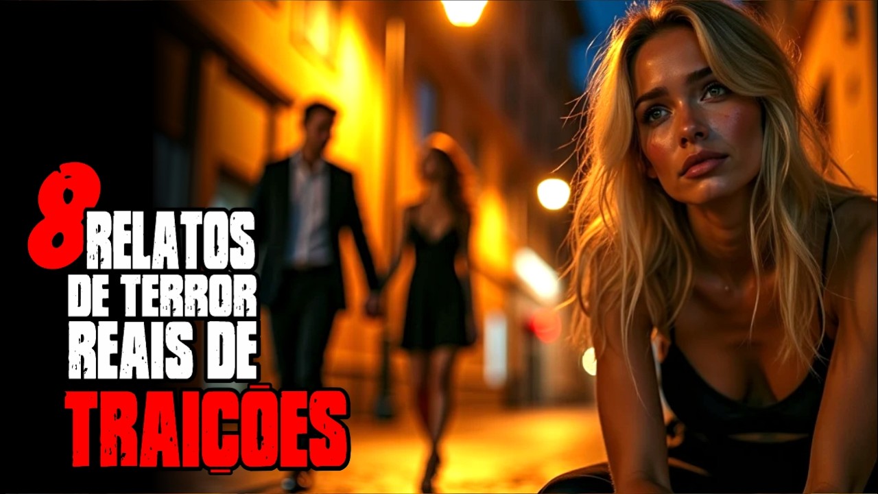 8 RELATOS REAIS DE TRAIÇÕES EM RELACIONAMENTOS - HISTÓRIAS DE TERROR