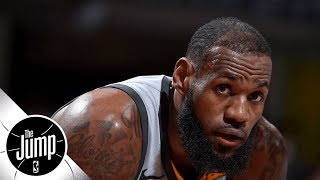 Mike Miller on LeBron James: It's hard to ref him | The Jump | ESPN