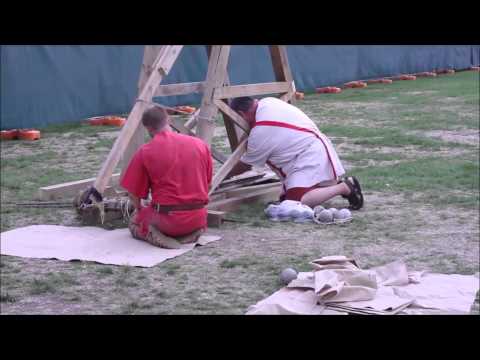 Trebuchet shot at Human Targets