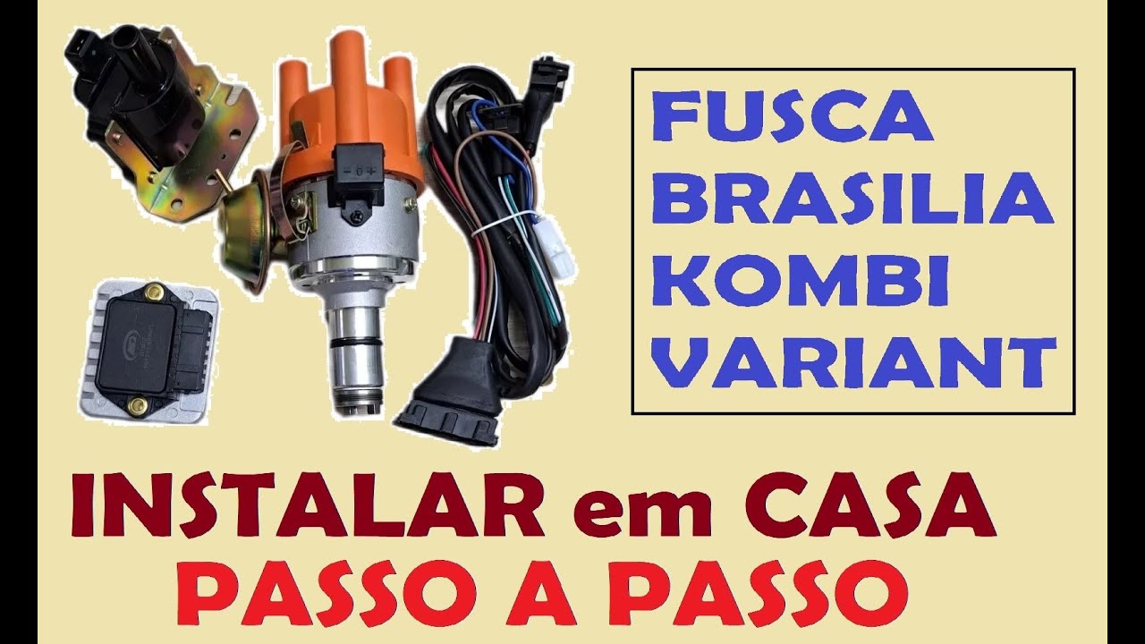 Installing ELECTRONIC IGNITION at HOME - Beetle, Brasilia, Kombi, Variant
