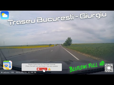 Traseu complet Bucuresti - Giurgiu | Bluelens HD may-2023